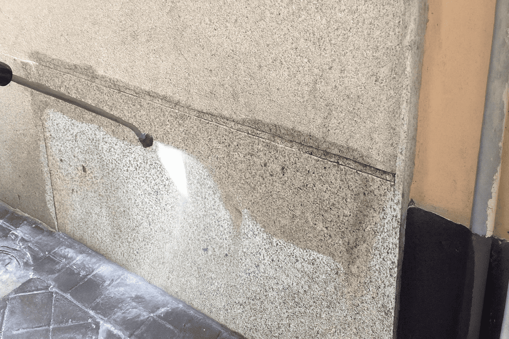 Cómo limpiar fachada de granito