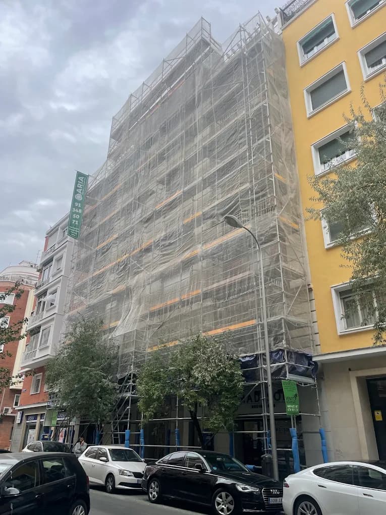 Rehabilitación fachadas en Madrid 18 rehabilitacion fachadas edificios Madrid aria 3